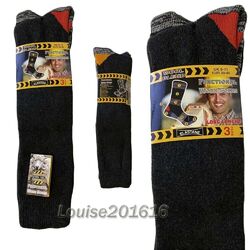 6 Paar funktionelle Arbeitssocken für Herren, Kniearbeitsstiefelsocken UK 6-11