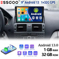 Autoradio Android13 9" Carplay 1+32G GPS Navi FM Für Mercedes Benz C-Klasse W204