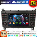 8-Kern 64GB Android 13 Autoradio GPS Navi DSP für Mercedes C/CLK/CLC Klasse W203