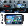 4G+64G Android 13 DAB+ Autoradio Carplay Für Seat Ibiza 6j 2009-2013 GPS Nav DSP