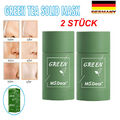 2x Green Tea Purifying Clay Grüner Tee Stick Mask Grün Tee Oil-Control Anti-Acne