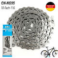 Für Shimano Kette CN-HG95 10Fach 116 Glieder Deore XT XTR SLX HG-X Fahrrad Kette