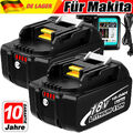 2X Für Makita BL1860 Akku/Ladegerä 18V 12,0Ah 6,0Ah BL1860B BL1850 BL1830 BL1840