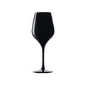 Stölzle Lausitz EXQUISIT Blind Tasting Glas schwarz Weinglas Einzelglas 350 ml