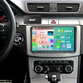 DAB+ Android 13 4+64GB CarPlay Autoradio Navi DSP 4G Für VW GOLF Plus 5 6 Passat