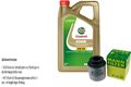 INSPEKTIONSKIT FILTER CASTROL 5L ÖL 5W30 für VW Golf VI 5K1 1.4 TSI 1.2