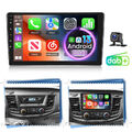 DAB+ Autoradio Android 13 GPS Nav Carplay Für 1Din Ford Transit Custom 2018-2023