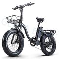 Elektrofahrrad 48V 15AH Faltbares City ebike 20 Zoll Damen/Herren Shimano ebike