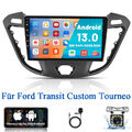 32GB Android 13 Autoradio Für Ford Transit Custom Tourneo GPS Navi WIFI RDS +Kam