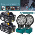 Für Makita Akku 18V 5Ah 6Ah 8Ah BL1860B BL1850B BL1830B / Arbeitslampe kabellos