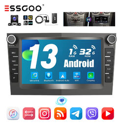 DAB+ Autoradio 32G Android 13 Carplay GPS Kamera Für Opel Astra H Corsa C Combo