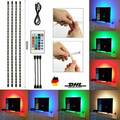 4X TV Hintergrund-Beleuchtung LED Band Backlight USB Licht Stripe Streifen RGB！