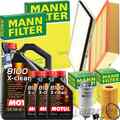 MANN INSPEKTIONSPAKET+MOTUL 5W-40 MOTORÖL passend für 2.5 TDI VW LT 28-46 II