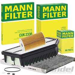 MANN FILTERINSPEKTIONSPAKET FILTERSET passend für KIA RIO 3 HYUNDAI ACCENT 4