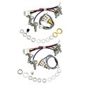 2V 2T Wiring Kits 3 Way 500K Wiring Harness Prewired Guitar Wiring Hareness Set