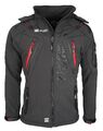 Geographical Norway Tambour Herren Softshell Funktions Outdoor Regen Jacke Sport