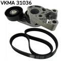 SKF VKMA 31036 Keilriemensatz für AUDI SEAT Ibiza SKODA Fabia Roomster VW Polo