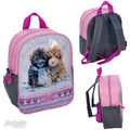 Kindergartenrucksack Schulrucksack Tasche Rucksack - RACHAEL HALE - Hunde rosa