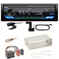 JVC KD-X482DBT Bluetooth Digitalradio USB Einbauset für BMW 3er E36 Z3