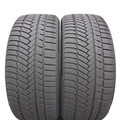 235 40 18 2x CONTINENTAL 235/40 R18 95V XL TS850P Winterreifen 2019 WIE NEU 7mm