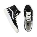 Vans Sk8-Hi Reconstruct Herren (UK-Größe 7,5) schwarz weiß hoch knöchelhoch Skater Sneaker