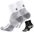 2 Paar Unisex Quarter Sport Socken - Performance, Sportsocken, Funktionssocken