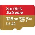 CARD 128GB SanDisk Extreme microSDXC 190MB/s +Adpater SDSQXAA-128G-GN6MA