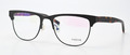 FHONE Brille The X MOC 3 Matt Mocca Augenbrauenlinie Rund Quadrat Freudenhaus M