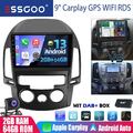 DAB+ 64G Android 13 Autoradio Carplay GPS Navi RDS Kam Für Hyundai i30 2006-2011