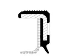 Nockenwellendichtung Simering Motor PTFE (Polytetrafluorethylen) 20034086B