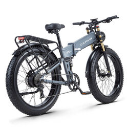 26 Zoll Elektrofahrrad eBike 48V 20Ah Akku Fettreifen E-Mountainbike 45km/h