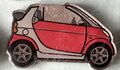 Smartware Collection Smart Fortwo 450 Cabrio Kugel Pin Ansteckpin Sammelpin