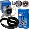 SKF ZAHNRIEMEN-SATZ + WASSERPUMPE passend für AUDI 80 B4 A4 B5 A6 CABRIO 2.6 2.8