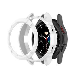 Für Samsung Galaxy Watch 4 Classic 42/46mm TPU Cover Ring Rahmen Case Schutz