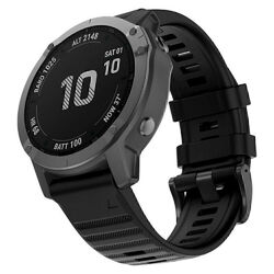 Quick Fit Silikon Sport Armband Für Garmin Fenix 7 7X 6 6X 5 5X 3 HR Epix Pro 2
