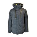 Camel Active Herren Multipocket-Jacke / Winddicht / Wasserdicht / Kapuze / Dunke