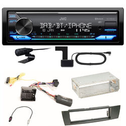 JVC KD-X482DBT Bluetooth Digitalradio Einbauset für BMW E90 E91 E92 E93