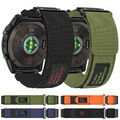 Nylon Quickfit Armband Für Garmin Fenix 6 6X 7 7X Pro 5 5X Plus 3 HR Epix2 MK1 2