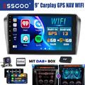 DAB+ Android 13 2+64G Apple Carplay Autoradio GPS WIFI KAM Für Mazda 3 2003-2009