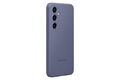 Samsung Silicone Case für Galaxy S24 Violett Backcover Schutzhülle BRANDNEU