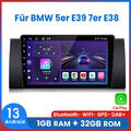 Für BMW 5er E39 7er E38 Carplay Android13 Autoradio GPS NAVI WIFI BT SWC FM DAB+