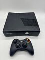 Microsoft Xbox 360 Slim Konsole - mit Controller - in schwarz - Original