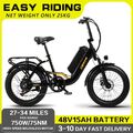 Elektrofahrrad E-bike 20 Zoll E Mountainbike Moped Bike E-Fahrrad 7 Gänge