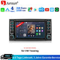 Für VW T5 Multivan Transporter DAB+ Android 13 Autoradio Carplay GPS Navi RDS FM