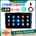 9" Autoradio Android GPS Navi DAB+ 2GB 2DIN für VW GOLF 5 6 Passat Touran Tiguan