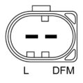 Lichtmaschine mit Freilaufriemenscheibe 0 986 081 230 BOSCH für SKODA VW DODGE