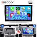 10 Zoll Android 13 4+64G Autoradio Carplay GPS NAV RDS FM Für VW Passat B6 B7 CC