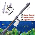 Elektrischer Aquarium Aquarium Staubsauger Kiesreiniger Staubsauger Pumpe Wasserfilter Q0J1