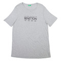 UNITED COLORS OF BENETTON Herren T-Shirt Grau M