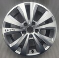 1x Alufelge 16 Zoll 6.5" 5x112 46ET Glanz Silber 5G0601025M VW Golf Vii